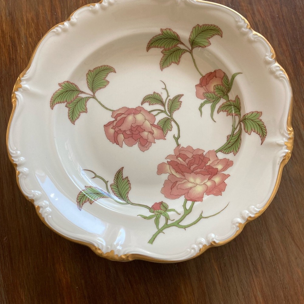 Vintage Rosenthal SELB Germany (Gold Pompadour) Rigoletto serving dish